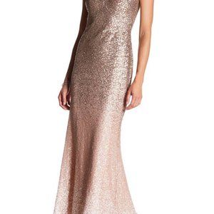 CARMEN MARC VALVO INFUSION Gown size 6